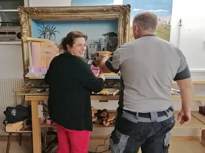 Blick in die Krippenwerkstatt 10-2023 Bild 34